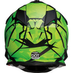 YOUTH F.I. HELMET - AGROID CAMO - MIPS - YELLOW/GREEN MEDIUM