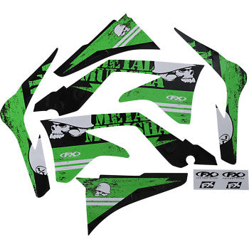 Metal Mulisha Graphic Kit - Kawasaki