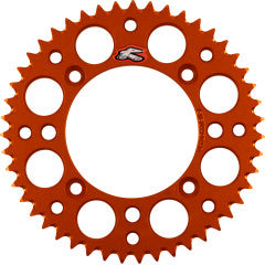 Rear Sprocket - Aluminum - 47 Tooth - Orange - KTM