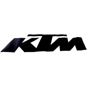 Die-Cut Decal - 3' - KTM Black