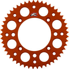 Rear Sprocket - Aluminum - 49 Tooth - Orange - KTM