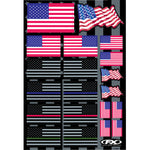 Decal Sheet - FX USA Flags