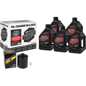 Quick Change M8 Synthetic 20W-50 Oil Change Kit - Black Filter