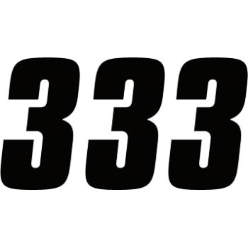 FX Factory Number 3 - Black - 4"