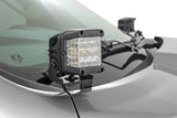 LED Light Kit | Ditch Mount | 2" Black Pair | White DRL | Ram 1500 (19-25)