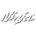 Ninja Decal - White - 12"