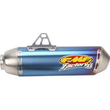 Factory 4.1 Muffler - Anodized Titanium - HONDA