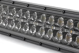 12 Inch Black Series LED Light Bar | Dual Row | White DRL