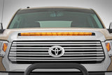 LED Light Kit | Hood Bulge | 40" White/Amber Strip | Toyota Tundra (14-21)