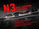 N3 Steering Stabilizer | Dual | Chevy/GMC C10/K10 Truck & SUV/K5 Blazer (69-91)