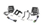 LED Light Kit | Fog Mount | 2" Black Pair | Ford F-250/F-350 Super Duty (11-16)