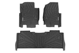 Flex-Fit Floor Mats | Front and Rear | Ford F-250/F-350 Super Duty (17-25)