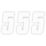 FX Factory Number 5 - White - 4"