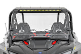 30" Single Row Light Mount | Front | Black Series | White DRL | Polaris RZR Turbo R