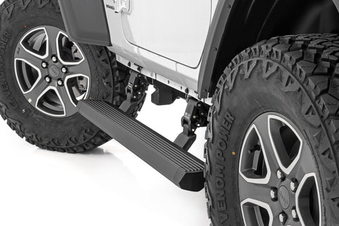 Power Running Boards | Dual Electric Motor | 2 Door | Jeep Wrangler JL (18-25)