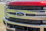 LED Light Kit | Grille Mount | 8" Black Pair | Ford F-250 Super Duty (17-19)