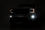 LED Light Kit | Fog Mount | 2" Black Pair | GMC Sierra 1500 2WD/4WD (14-15)