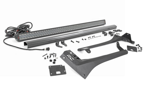 LED Light Kit | Windshield | 50" Spectrum Dual Row | Jeep Gladiator JT/Wrangler JL (18-25)