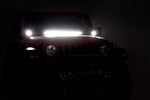 LED Light Kit | Cowl Mount | 2" Black Pair | Amber DRL | Jeep Gladiator JT/Wrangler JL (18-25)