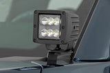 LED Light Kit | Ditch Mount | 2" Black Pair | Spot | Ford F-150 (15-25)/F-150 Lightning (22-24)