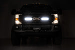 LED Light Kit | Grille Mount | 10 Inch Black | Slimline | Ford F-250 Super Duty (20-22)