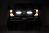 LED Light Kit | Grille Mount | 10 Inch Black | Slimline | Ford F-250 Super Duty (20-22)