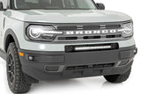 LED Light Kit | Bumper Mount | 20" Black Single Row | Ford Bronco Sport (21-25)