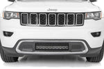 LED Light Kit | Bumper Mount | 20" Chrome Dual Row | White DRL | Jeep Grand Cherokee WK2 (11-20)