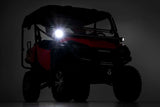 LED Light Kit | Cage Mount | 2" Chrome Pair | Wide Angle | Honda Pioneer 1000-5