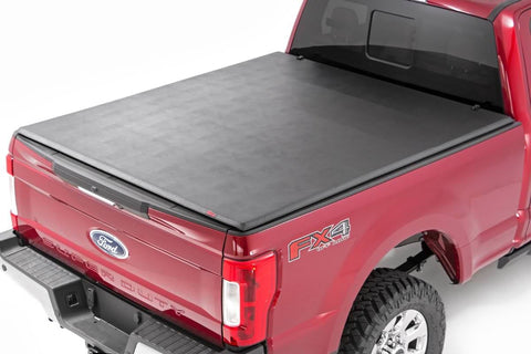 Soft Tri-Fold Bed Cover | 6'10" Bed | Ford F-250/F-350 Super Duty (17-25)