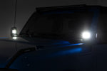 LED Light Kit | Ditch Mount | 2" Black Pair | White DRL | Ford Bronco (21-25)