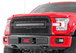 Mesh Grille | 30" Dual Row LED | Black | Amber DRL | Ford F-150 (15-17)