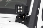 LED Light Mount | Lower Windshield | Pod | Jeep Wrangler JK/Wrangler Unlimited (07-18)