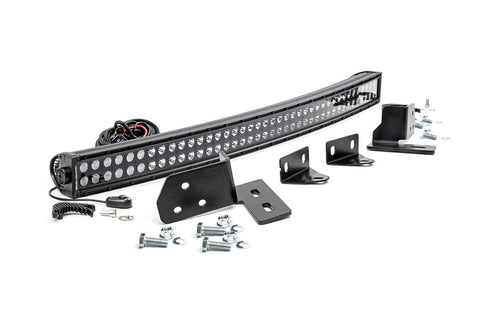 LED Light  | Bumper Mount | 40" Black Dual Row | Ford F-250 Super Duty (11-16)