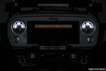 12 Inch Black Series LED Light Bar | Single Row | Amber DRL