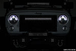 30 Inch Black Series LED Light Bar | Dual Row | Cool White DRL