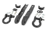 Tow Hook Brackets | D-Ring Combo | Nissan Titan 2WD/4WD (2017-2024)