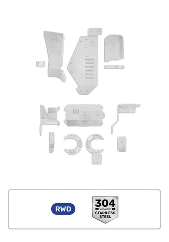 Toyota Tacoma PreRunner 2.7L RWD 2005-2015 Cat Shield  TOY-012