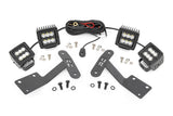 LED Light Kit | Ditch Mount | Dual 2" Black Pairs | Spot/Flood | Toyota Tundra (14-21)