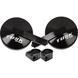 Tusk Alloy Mirror Kit with Low Profile UTV Roll Cage Clamp - 2023 POLARIS RZR XP 4 1000 Premium
