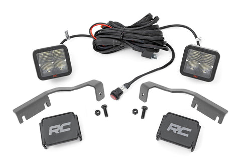 LED Light Kit | Ditch Mount | 2" Spectrum Pair | Spot | Nissan Frontier (22-24)