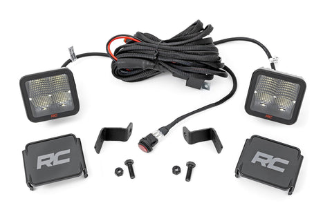 LED Light Kit | Ditch Mount | 2" Spectrum Pair | Spot | Ford F-150 (15-25)/F-150 Lightning (22-24)