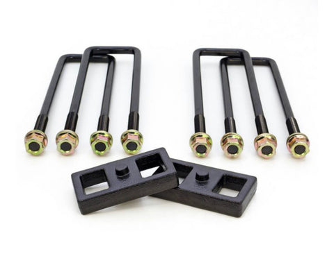 66-3121 1" REAR BLOCK KIT - GM SILVERADO / SIERRA 2500/3500 HD OEM STYLE W/ FACTORY TOP OVERLOADS 2011-2022